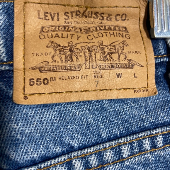 Levis’s Childs sz 7 Orange Tab Jeans Little Levis - Picture 3 of 7